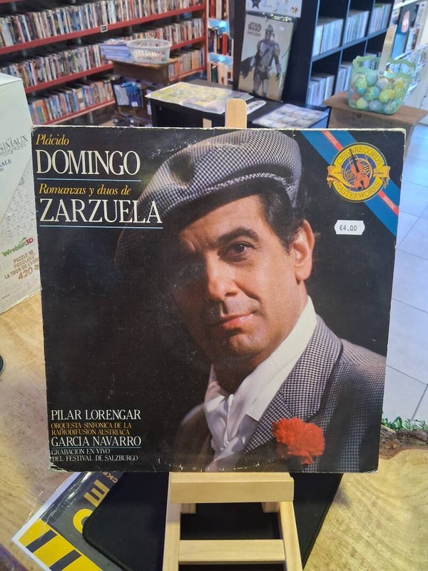 Placido Domingo - Romanzas Y Duos De Zarzuela Vinyl 33T