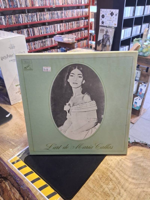 Coffret L'art De Maria Callas 4 Vinyls 33T