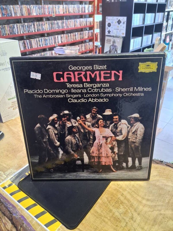 Coffret Georges Bizet 1838-1875 Carmen 3 Vinyls 33T