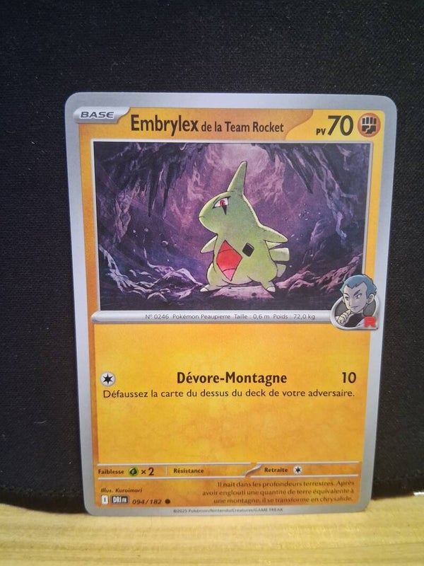 Embrylex De La Team Rocket 70-1