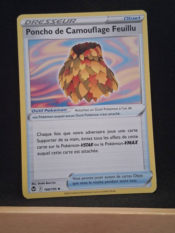 Poncho De Camouflage Feuillu (Dresseur)1