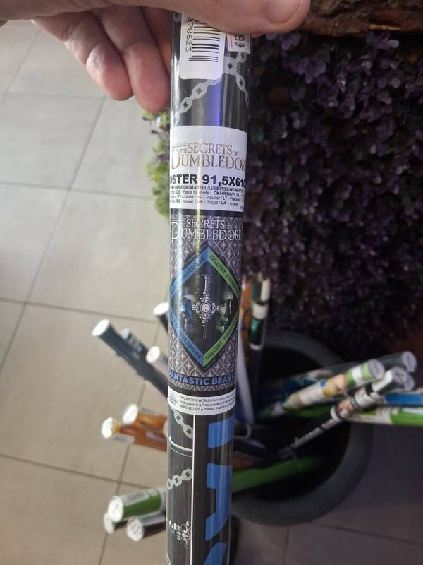 Poster Les Secrets De Dumblredor Neuf