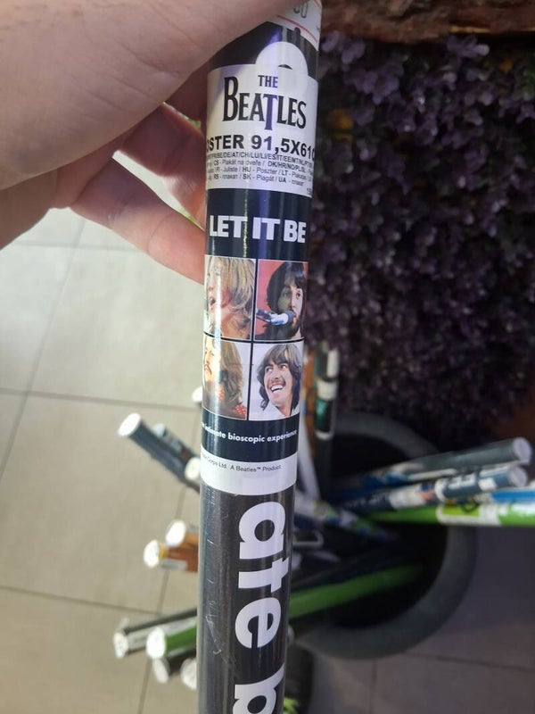 Poster The Beatles Let It Be Neuf