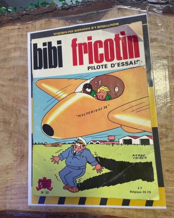 Bibi Fricotin Pilote D'essais Livre