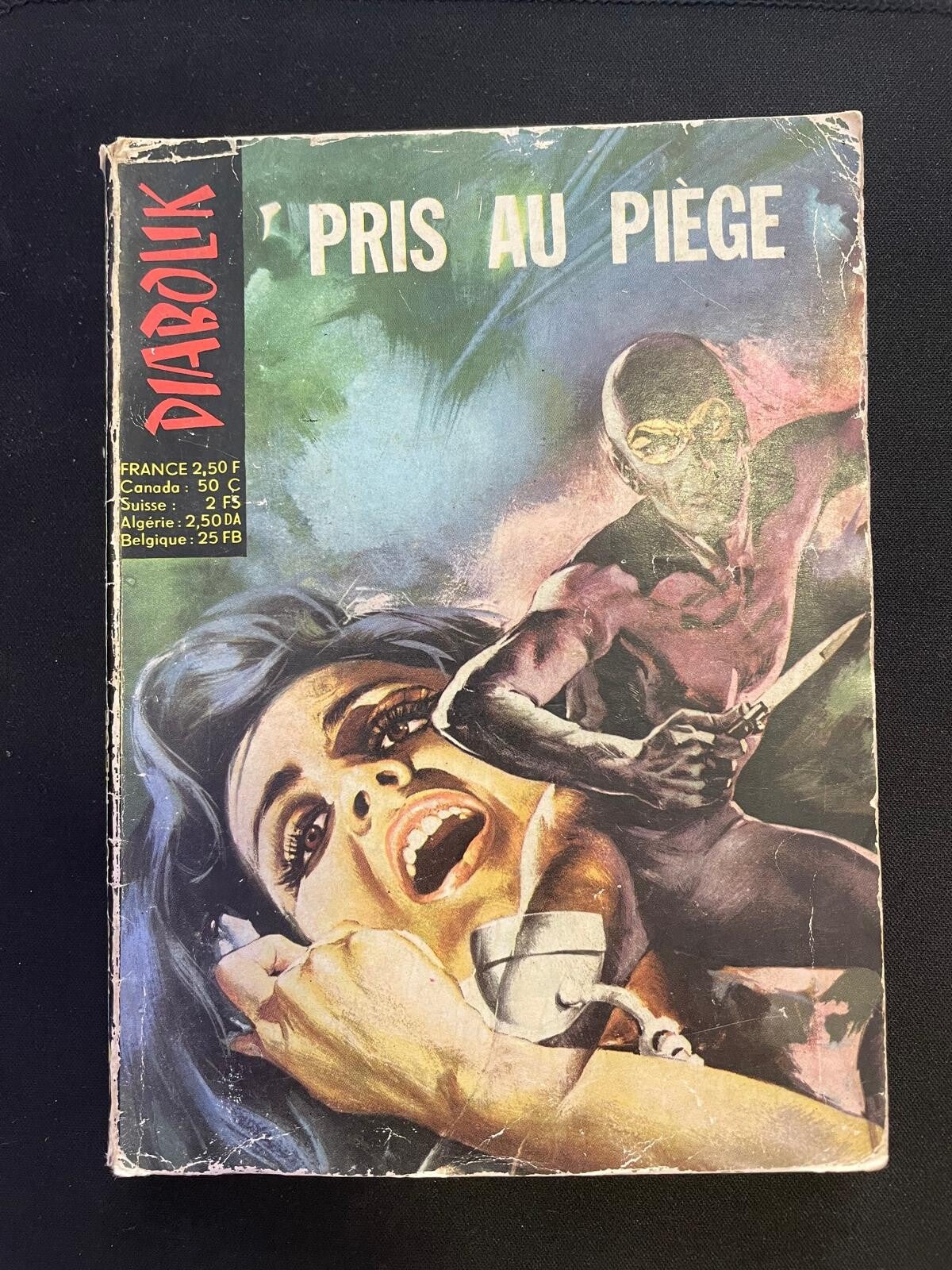 Diabolik : Pris Au Piege BD Livre
