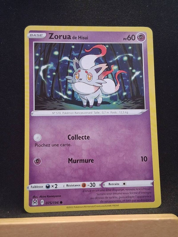 Zorua De Hisui 60-6