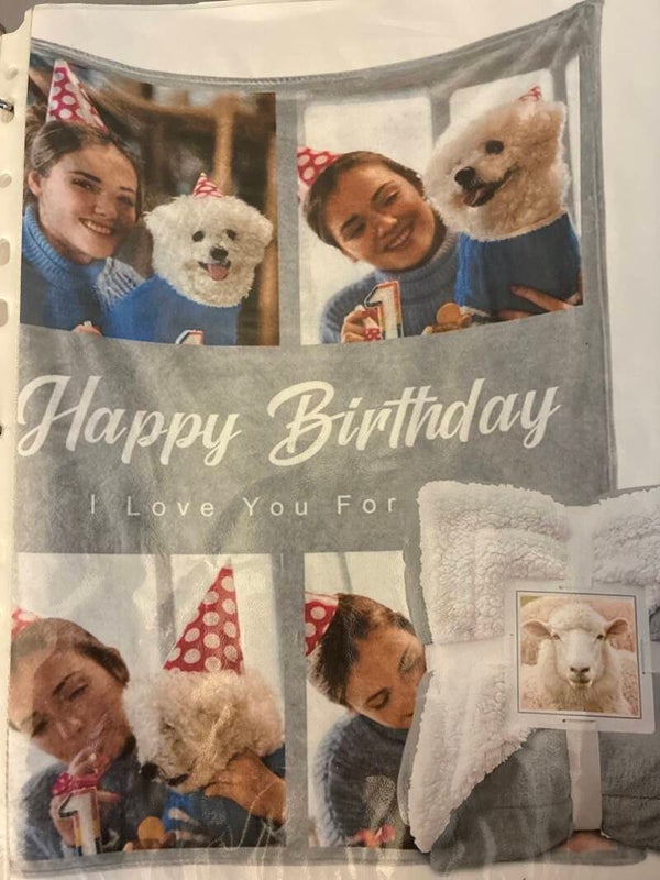 Happy Birthday Blanket