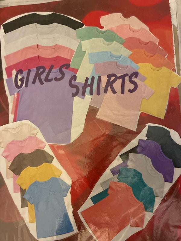 Toddlers to Young Girl Shirts