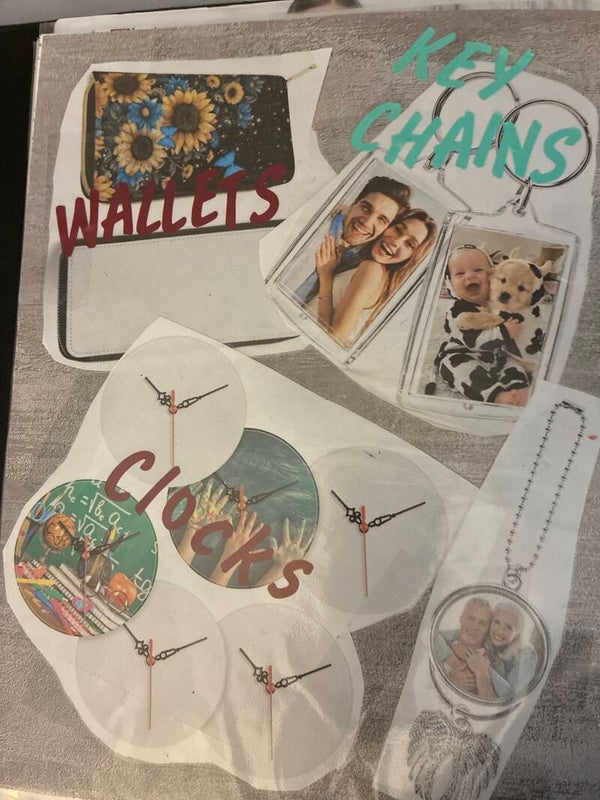 Wallets Keychain Clocks Car Charm