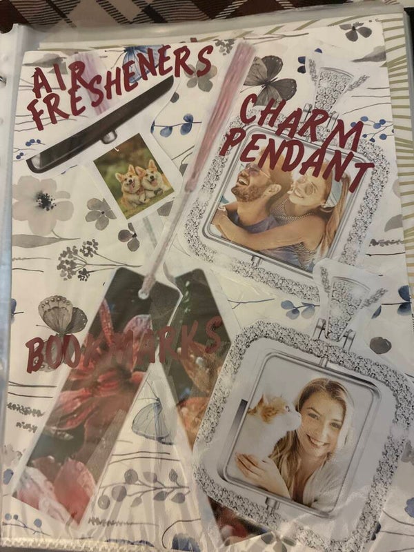 Air Freshener Charm Pendant Bookmarks
