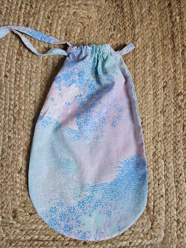 sac four tout en tissu upcyclé