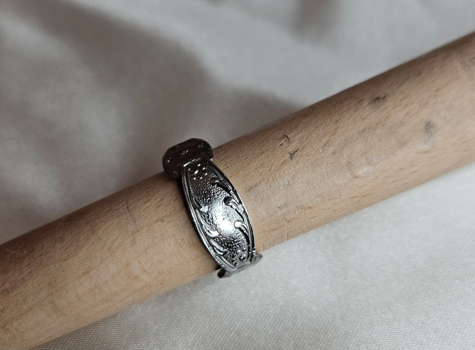 bague plaqué argent