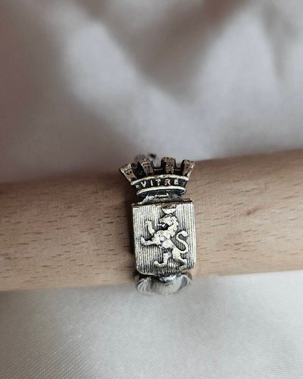 bague en plaqué argent vintage