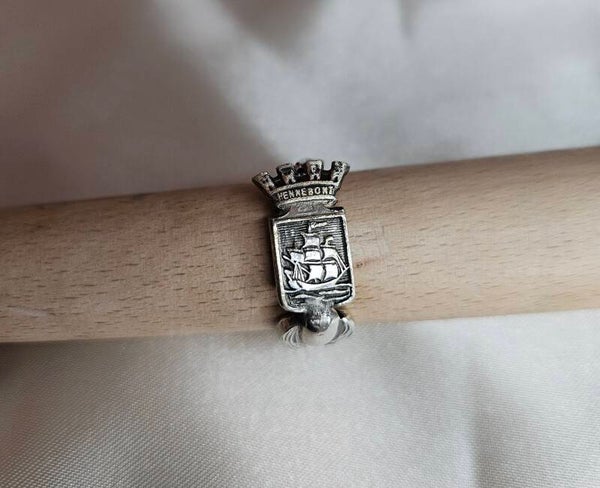 bague en plaqué argent vintage