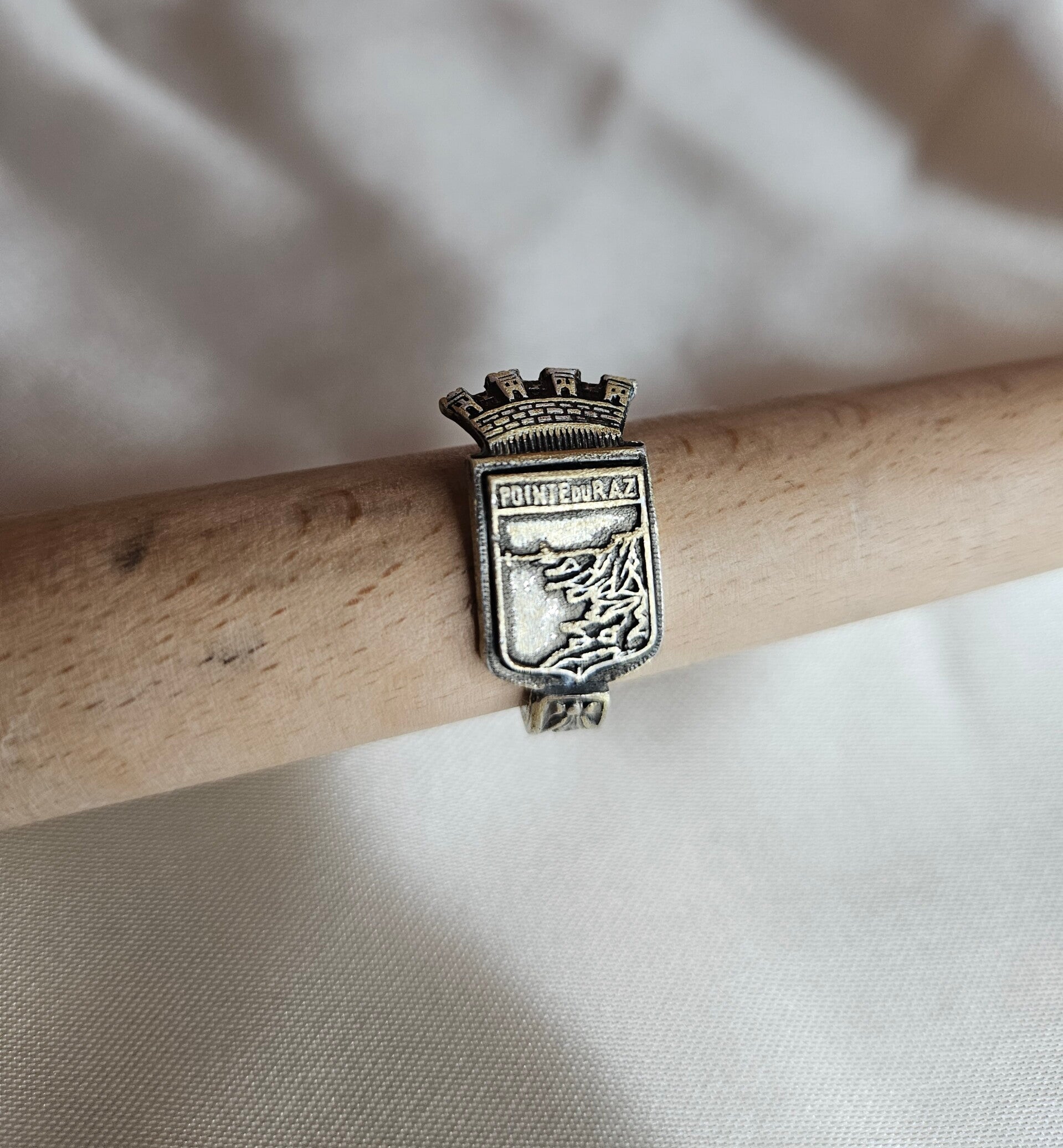bague en plaqué argent vintage