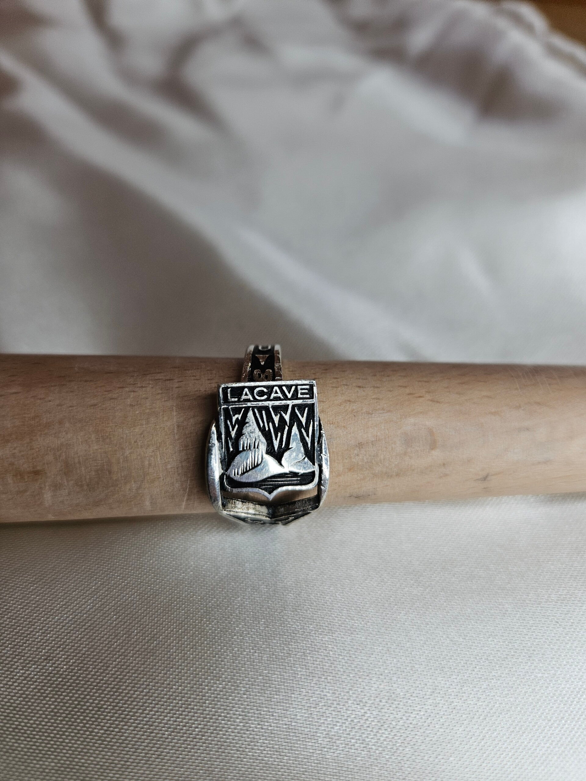 bague en plaqué argent vintage