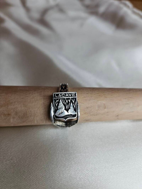 bague en plaqué argent vintage