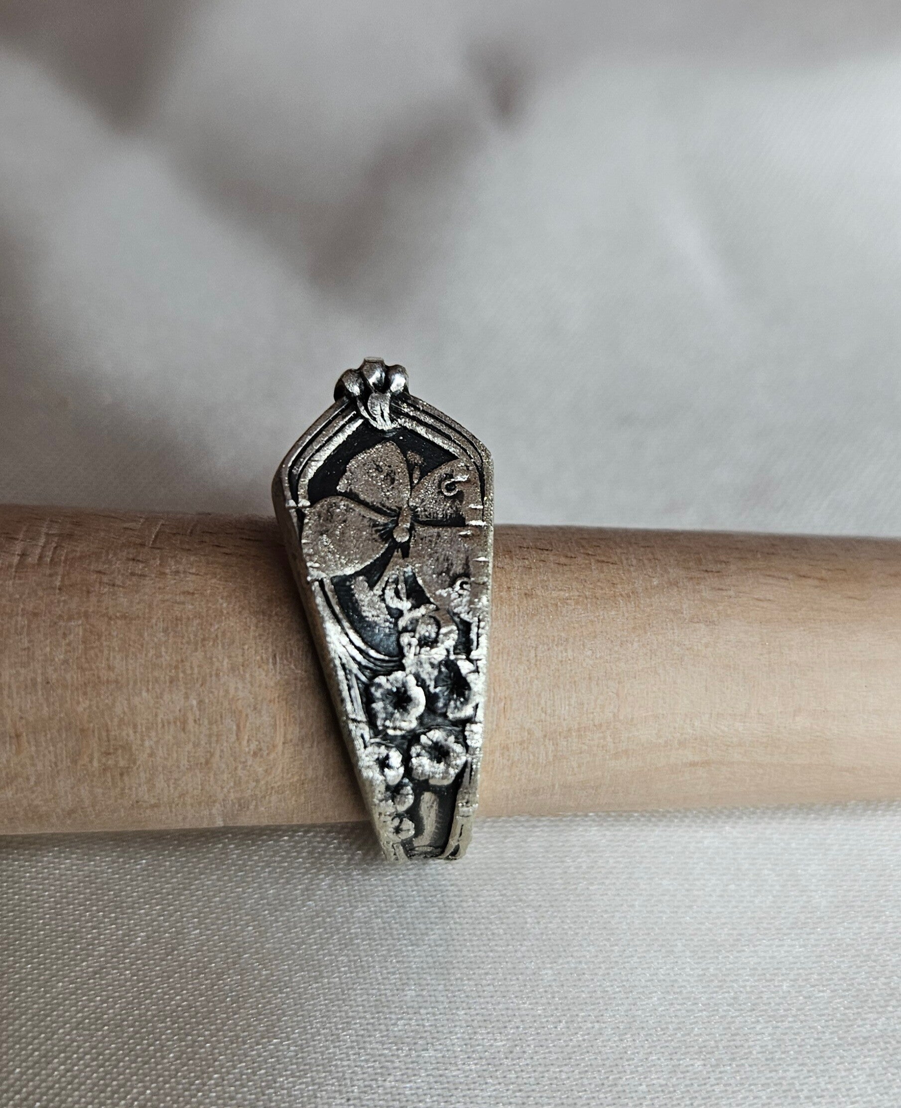 bague en plaqué argent vintage