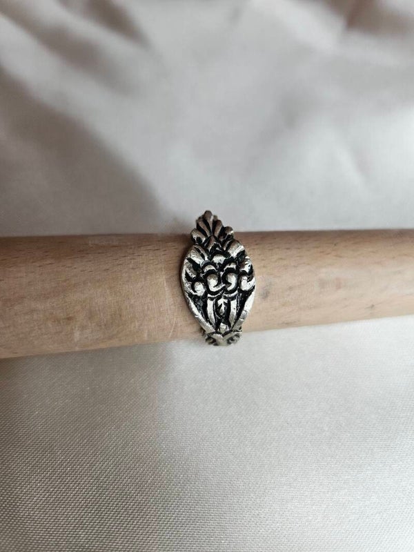 bague en plaqué  argent vintage