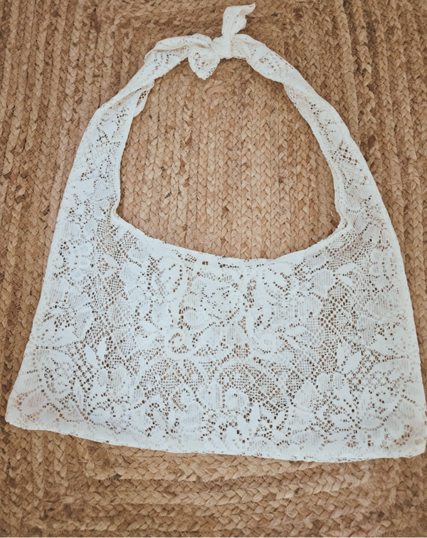 Dos nu ajustable  en coton upcyclé