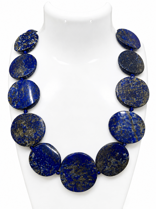 Handgemaakte Lapis Lazuli Ketting