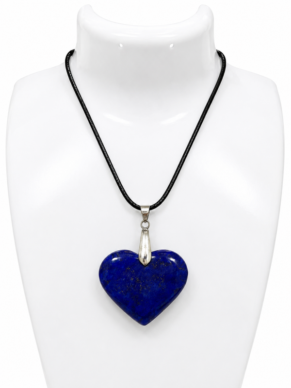 Kleine Hartvormige Lapis Lazuli Ketting