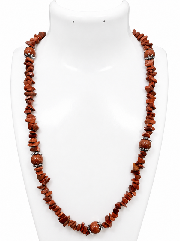 Goudsteen Ketting