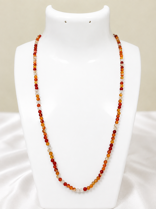 Handgemaakte Gele Agaat Ketting