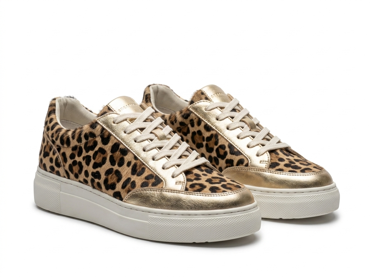 Sneakers leopardata