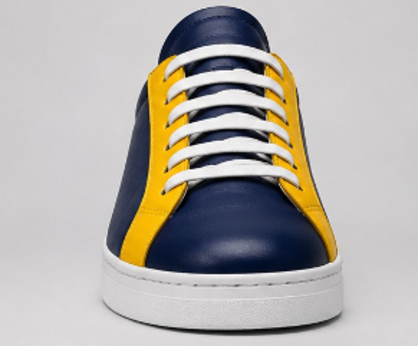 Sneaker Artigianale in Pelle – Edizione Basket Vigevano