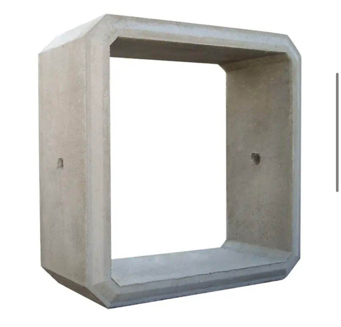 Cubo de concreto para drenaje