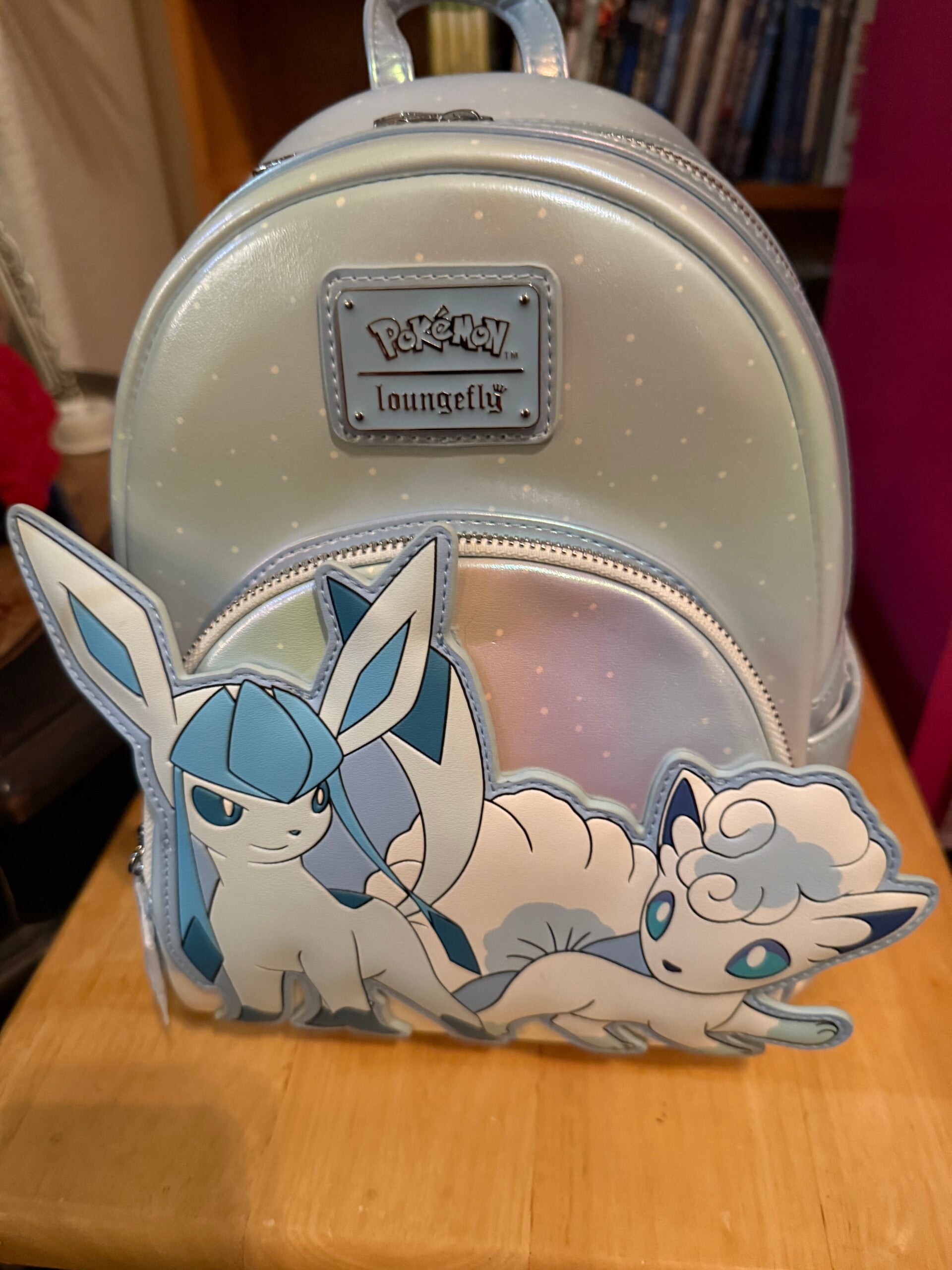 Loungefly Pokémon Ice Type Winter Mini Backpack.