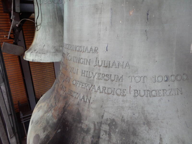 Detailfoto grootste klok, door Wim Ruitenbeek