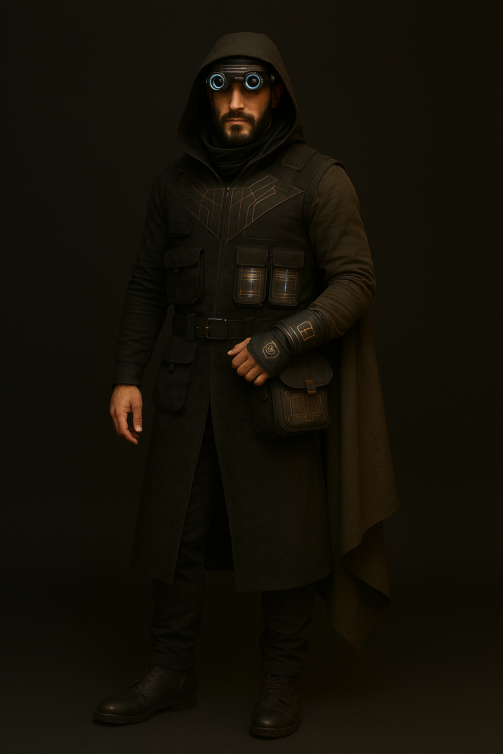 Design 3 · Adventurer-Archivist · Male