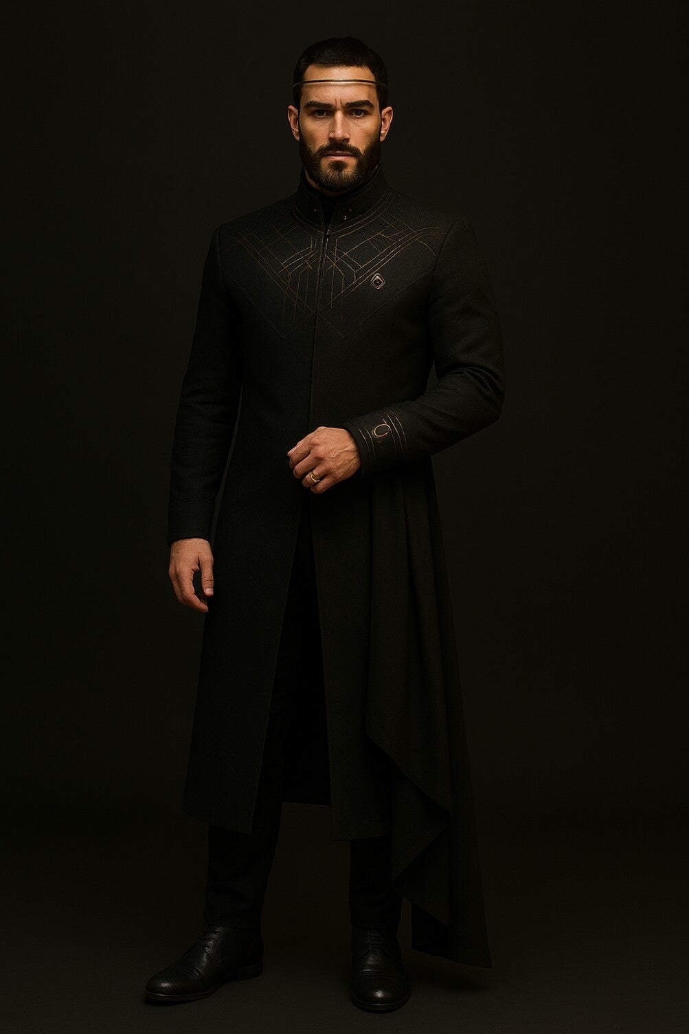 Design 2 · High-Council Attire · Male
