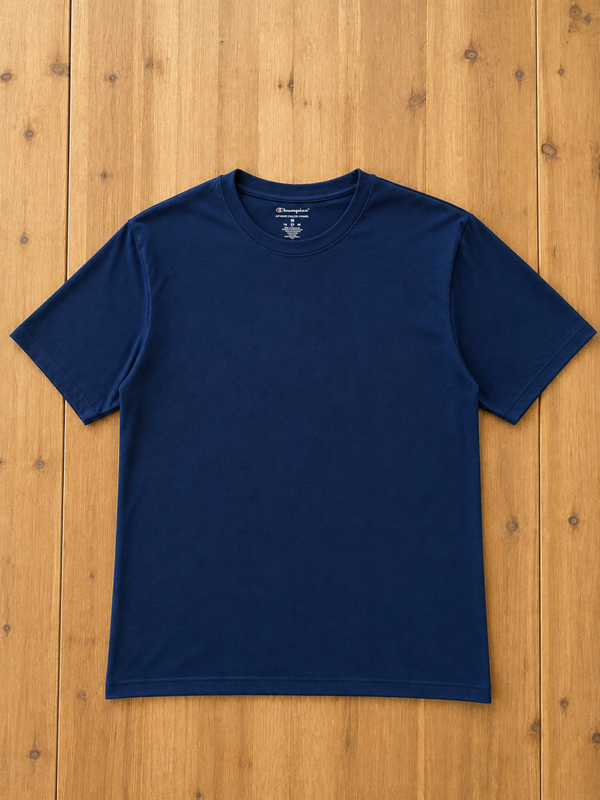 T-shirt Champion bleu marine basique homme taille M