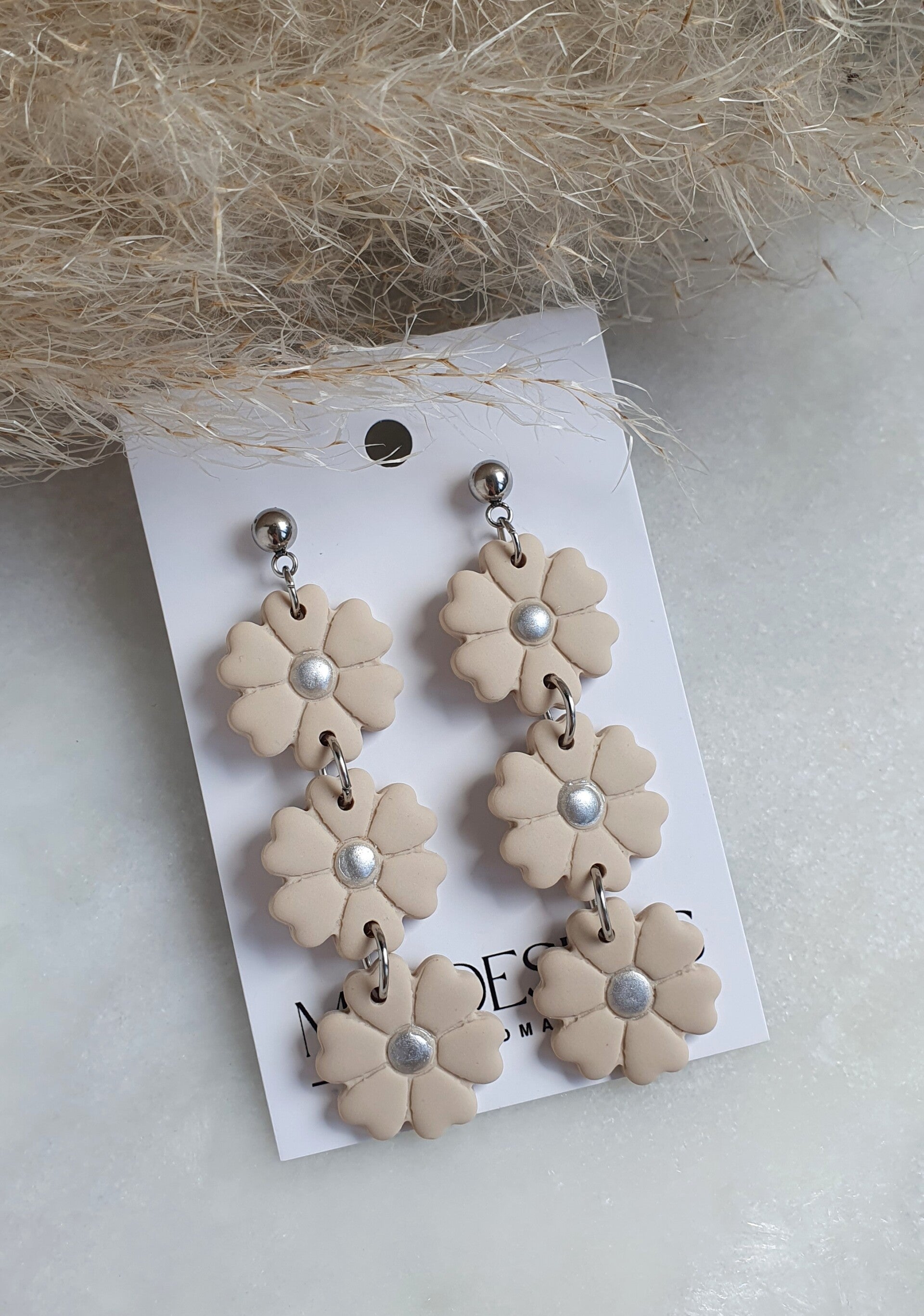 Flowers Beige 6