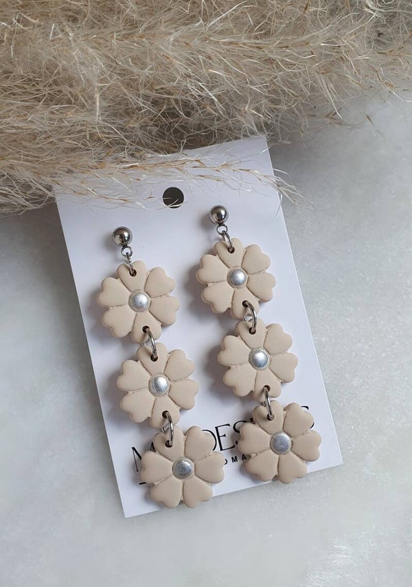 Flowers Beige 6