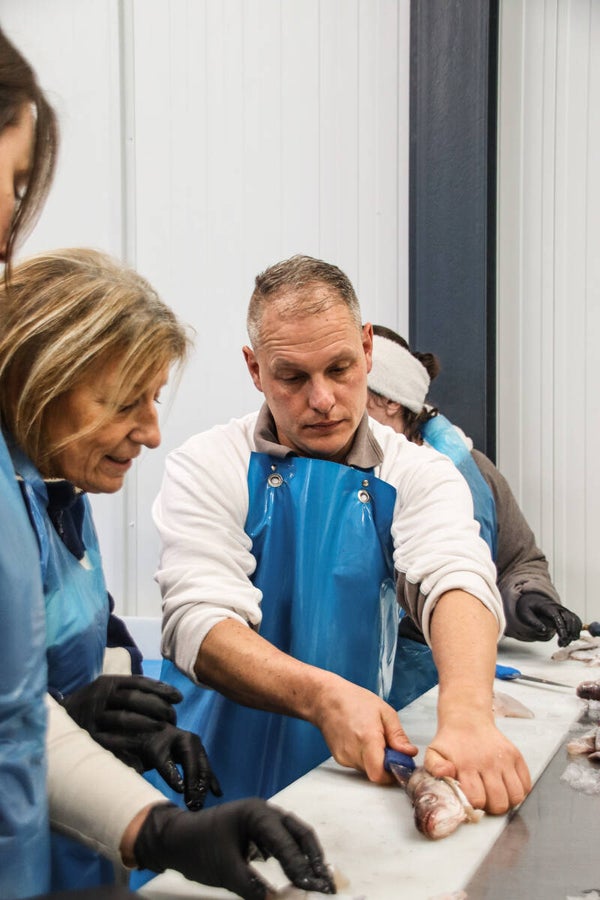 2. Vis fileren de luxe (2,5 uur)