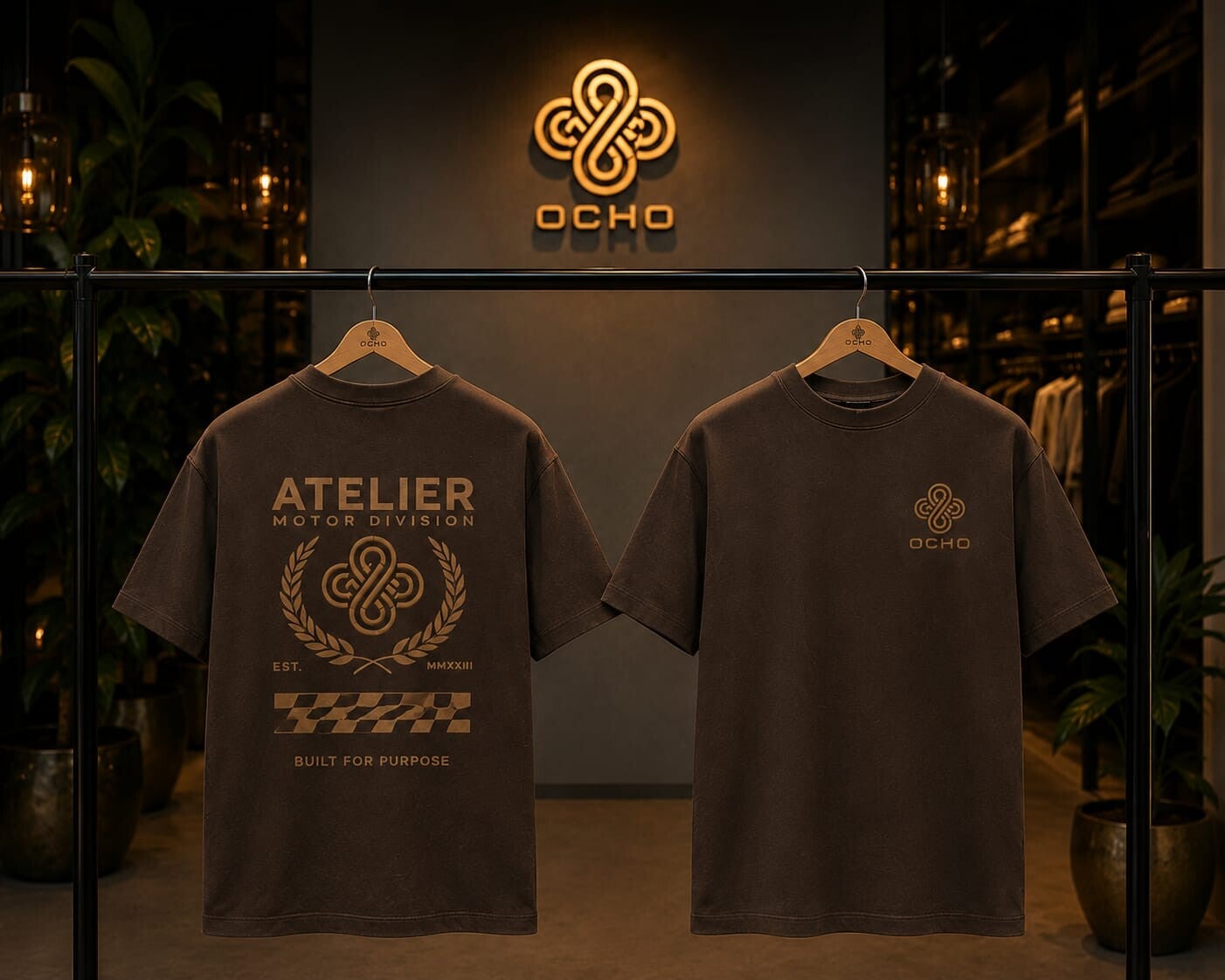 OCHO-Atelier motor division T-shirt