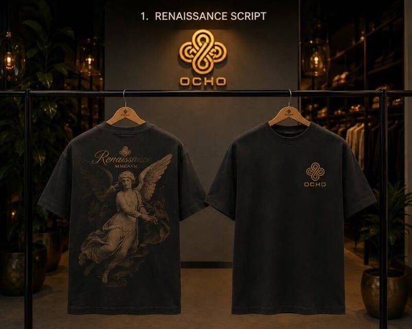 OCHO - Reinaissance Script T-shirt