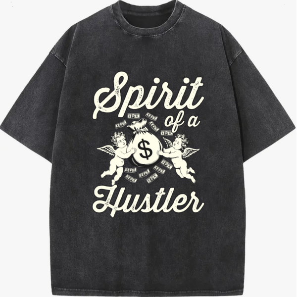 HS WASHED T SHIRT OVERSIZED
