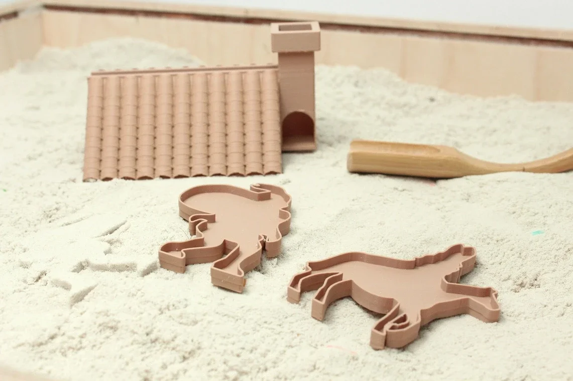 Sint en Piet op het dak