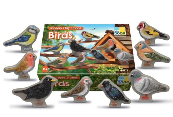 Vogels -sensory play stones