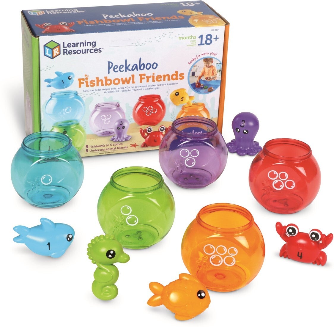 Learning Resources - Peekaboo Fishbowl Friends