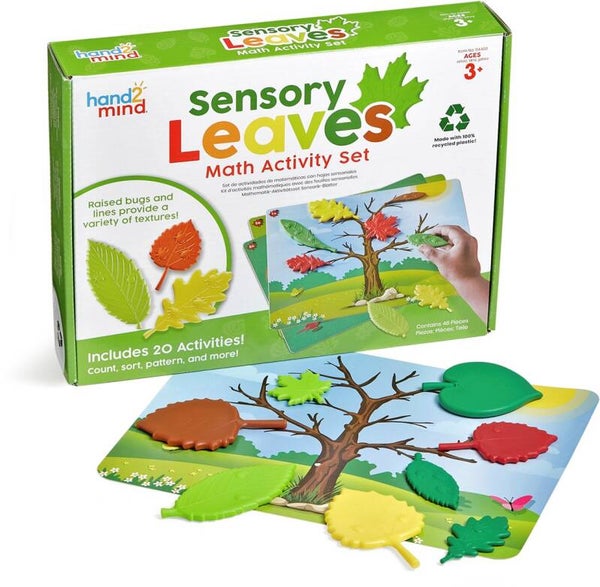 Learning Resources - Sensory Leaves Math Activity Set