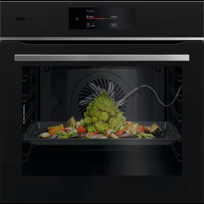 AEG heteluchtoven met pyrolyse TE8PB73ZAT