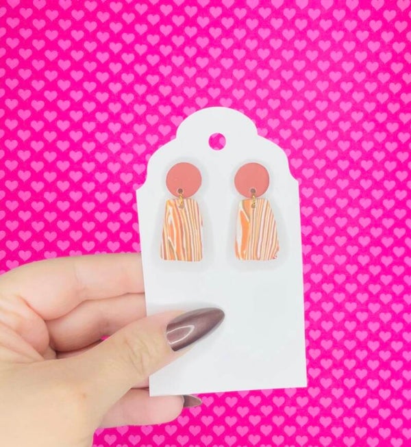 Retro Sunset Small Dangles A