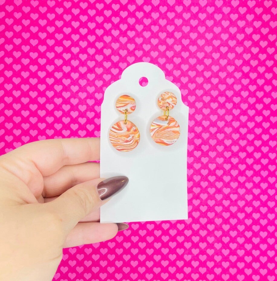 Retro Sunset Small Dangles C