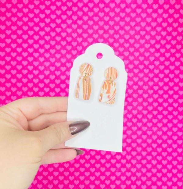 Retro Sunset Small Dangles D